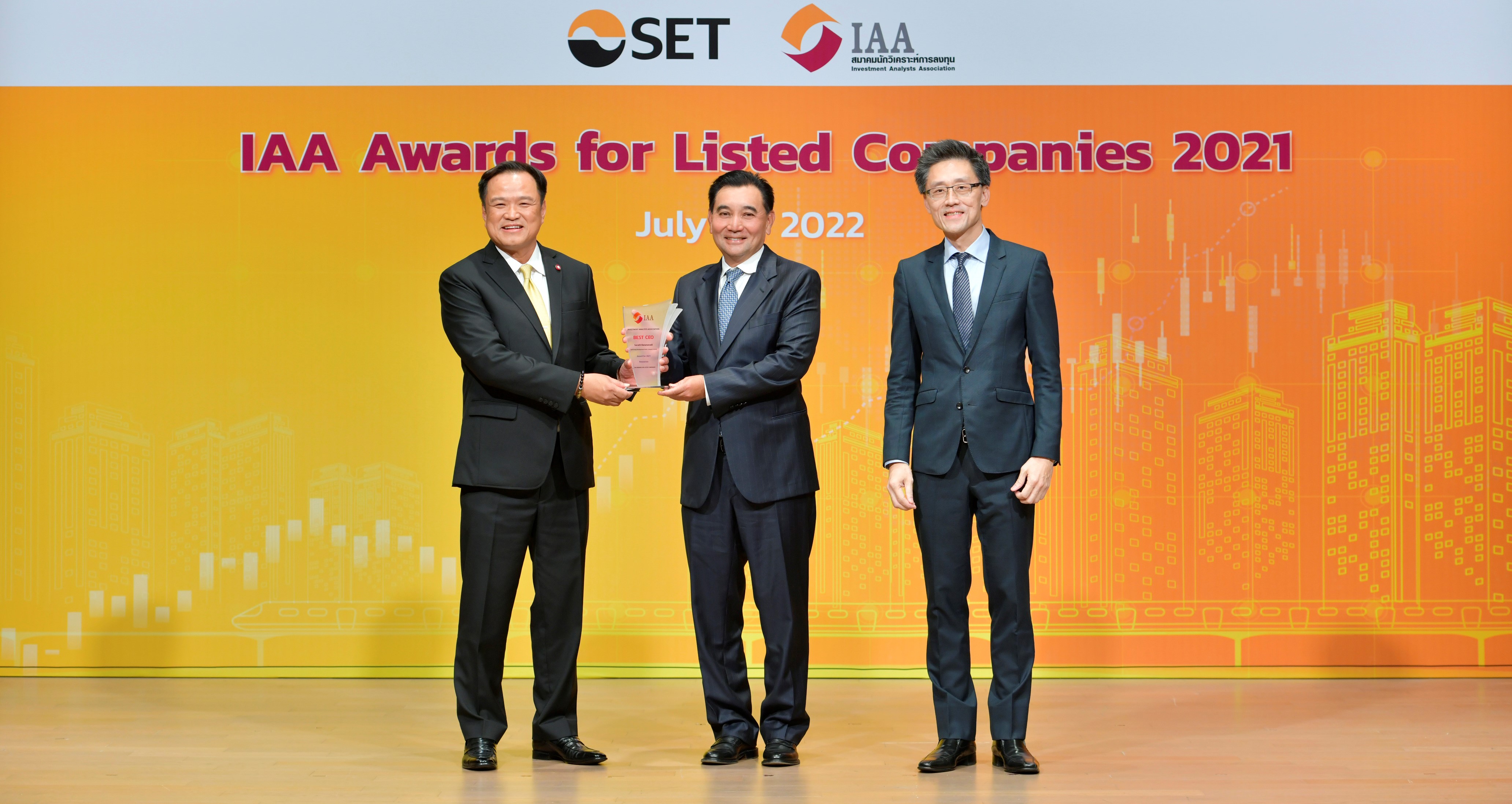 GULF named ‘Best CEO’ at IAA Awards 2021