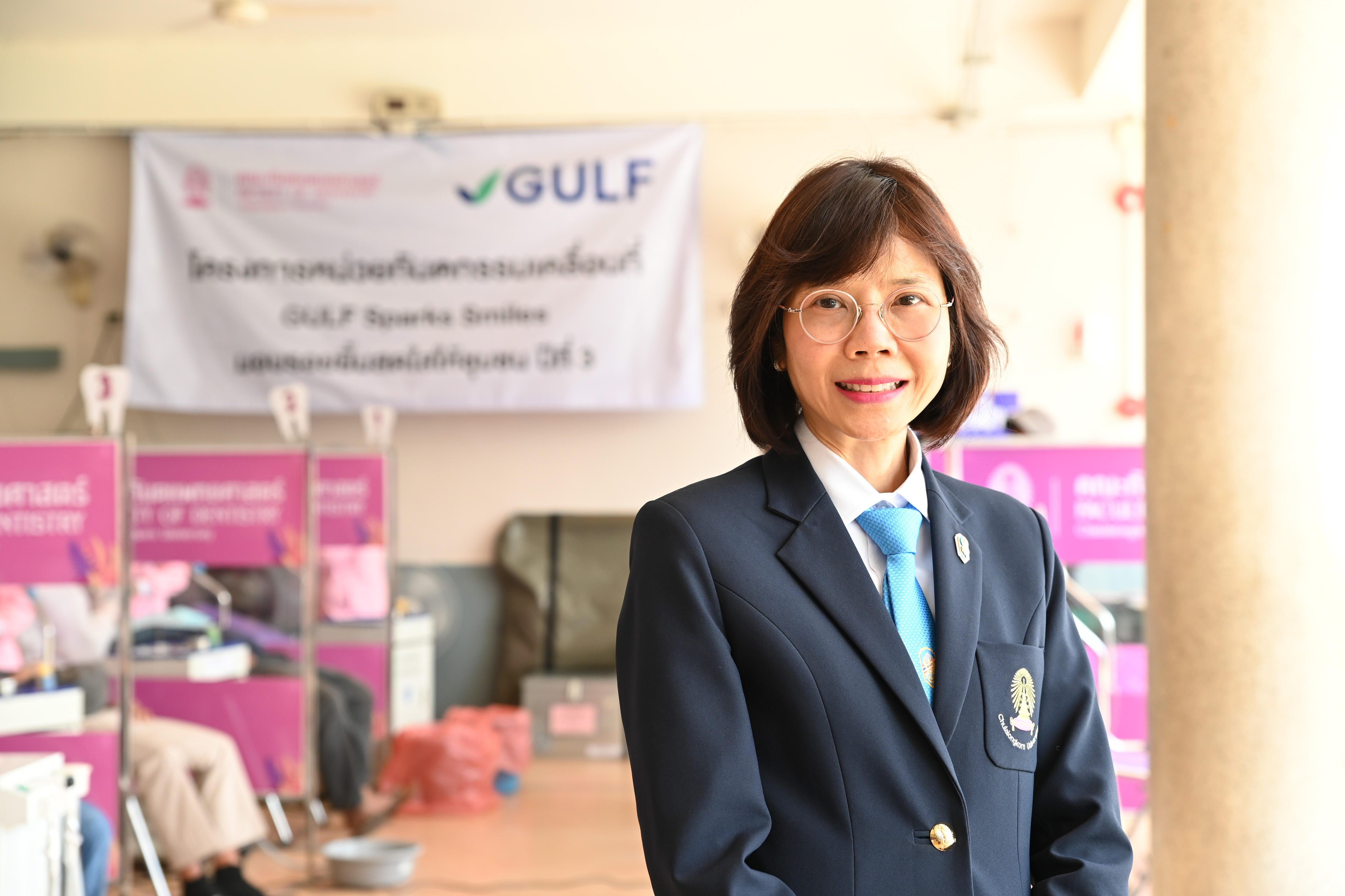 กัลฟ์ จับมือ ทันตะ จุฬา สานต่อโครงการ GULF Sparks Smiles ปี 3 เปิดตัวหน่วยทันตกรรมแรกเพื่อกลุ่มผู้พิการทางสายตา